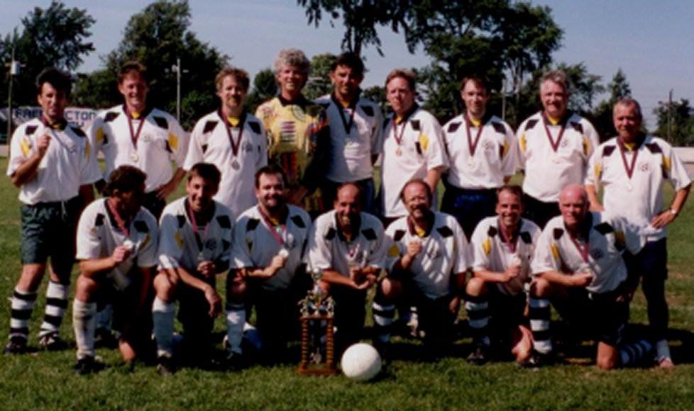 Old Boys' White Soccer Team 2002 (Provincial Champs)