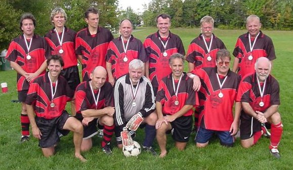 Old Boys' Red Soccer Team 2003 (Provincial Runners Up)